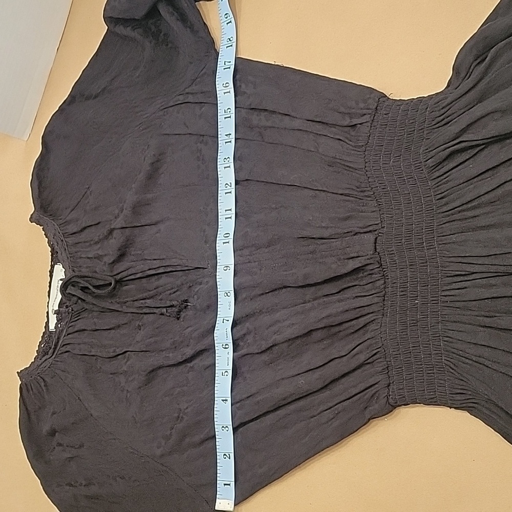 The Impeccable Pig, Black Leopard Print Mini Dress, Size S, Euc — image 8 of 8